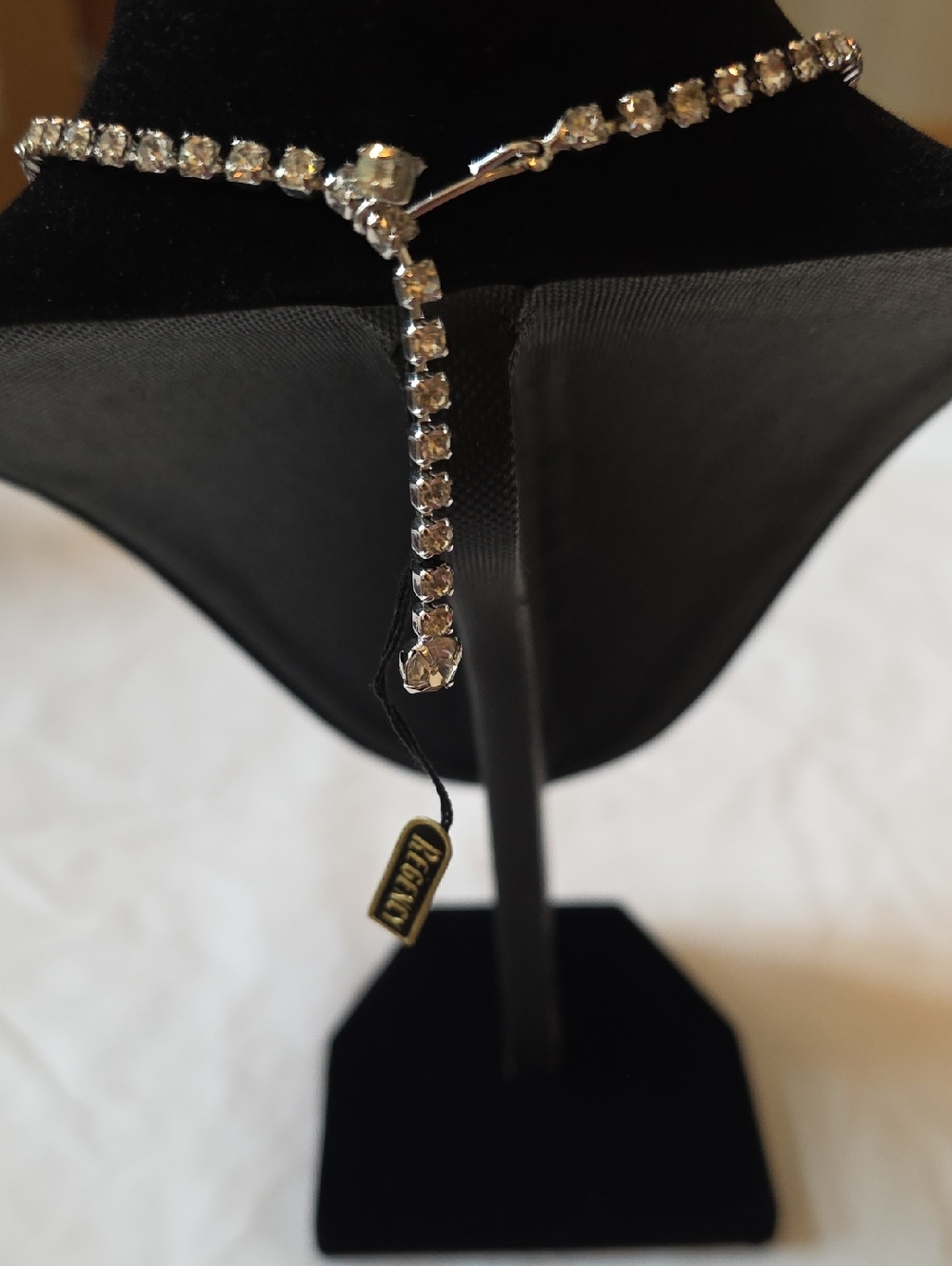Regency Vintage Crystal Rhinestone Necklace - Picture 8 of 9